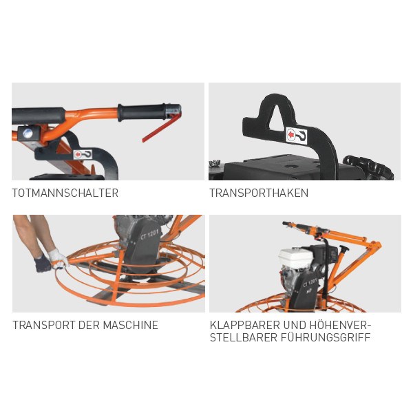 Norton Clipper CT 1201 MP Betonglättmaschine