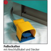 Berg und Schmid Fußschalter mit Anschlusskabel und Stecker