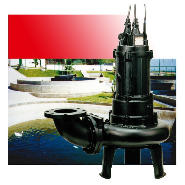 Tsurumi Pump C-Linie Abwasserpumpe mit Schneidewerk