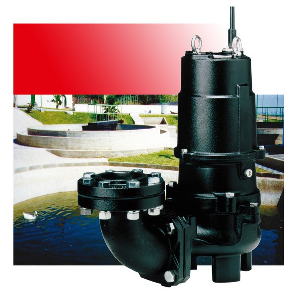 Tsurumi Pump U-Linie Abwasserpumpe mit Freistromlaufrad